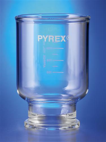 33971-300 | PYREX® 300 mL Graduated Funnel, 47 mm, for Assembly with Fritted Glass Support Base